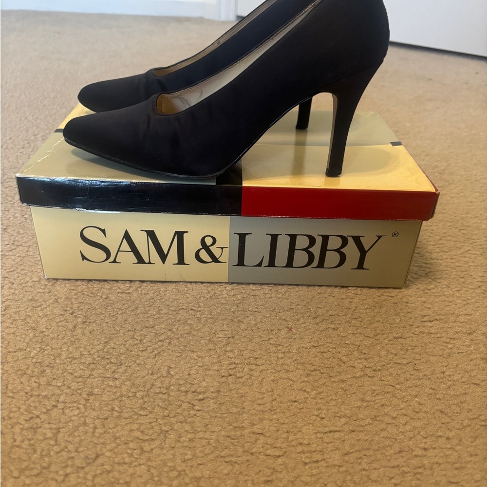 Sam & Libby Black Heels